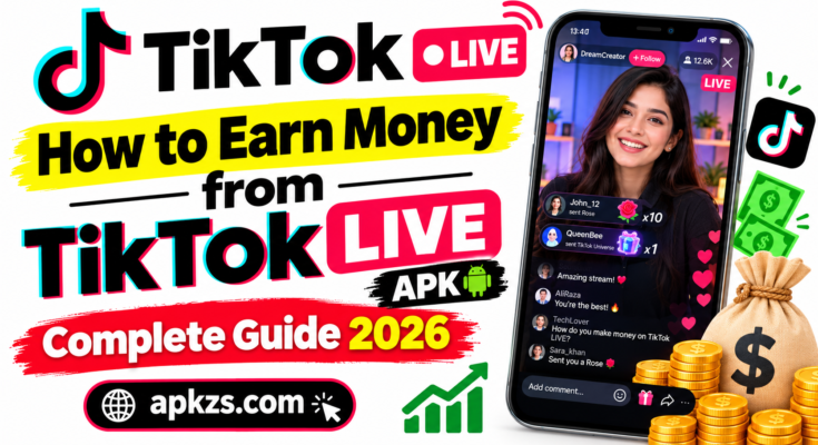 How to Earn Money from TikTok LIVE APK