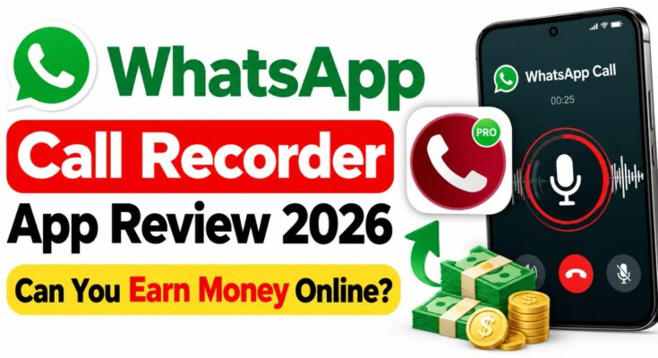 WhatsApp Call Recorder App Review 2026: Can You Earn Money Online?