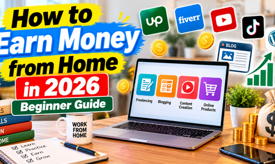 How to Earn Money from Home in 2026 – Beginner Guide