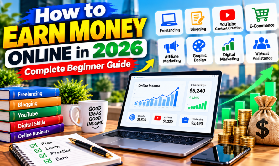 How to Earn Money Online in 2026 – Complete Beginner Guide